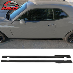 Faldones Laterales de Polipropileno con Imprimación Negra Estilo SXT para Dodge Challenger 15-23, Difusores, Piezas Exteriores para Automóviles - Product Image 1