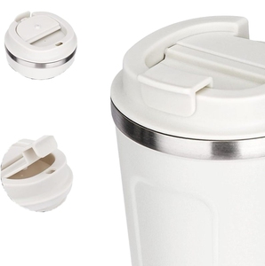 Gobelet de voyage en acier inoxydable 2024 Design moderne 380ml 510ml tasse à café pour les amateurs de café gardant les boissons chaudes et froides pour le café - Product Image 4