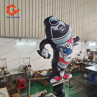 Danseur d'air gonflable personnalisé découpé à l'emporte-pièce Air Wave Liamador pour les barbiers