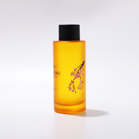 Bouteilles compte-gouttes en verre dépoli de 100 ml pour huiles essentielles, crèmes visage et lotions de soin, imprimées en 3D sur mesure, vente en gros