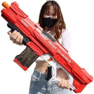 2024 Nieuwe Product Grote Elektrische Waterpistool Speelgoed Lange-Afstands Volautomatische Blaster Waterspuitpistool Kids Zomer Outdoor Speelgoed