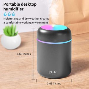 Ultrasonic Humidifier Color Changing LED <b>Lights</b> Electric Battery Powered Portable Hotel Household Outdoor Use 1 Year Warranty - Product Image 4