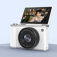 Cámara Digital de 96MP con Estabilización de Imagen, Zoom 20x, Transmisión en Vivo, Enfoque Automático, Flash LED, HDR, Pantalla Abatible, Cámaras 8k para Fotografía