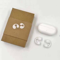 OW V5.3 Headset nirkabel suara HiFi panggilan HD Earphone Gaming olahraga headphone konduksi tulang earbud klip telinga TWS