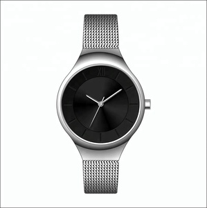 Nouvelle conception avec votre LOGO de marque, magnifique montre-bracelet pour femme, boîtier en acier inoxydable 316L et bracelet en maille, étanche 3ATM U2810 - Product Image 2