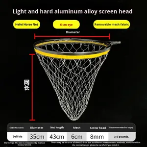 Wholesale Fishing Gear <strong>Nets</strong> for Fishing Fishing <strong>Net</strong> 8Mm Fishing Outdoor Gear Aluminum Fish <strong>Landing</strong> <strong>Nets</strong> Fishing <strong>Landing</strong> <strong>Net</strong> - Product Image 6