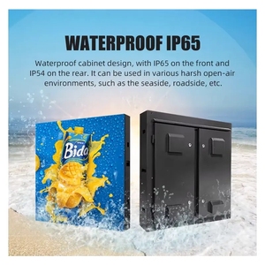 การจัดอันดับ IP65 P4-10หน้าจอแสดงผลโฆษณาติดผนังกลางแจ้งแบบตาเปล่า3D - Product Image 4