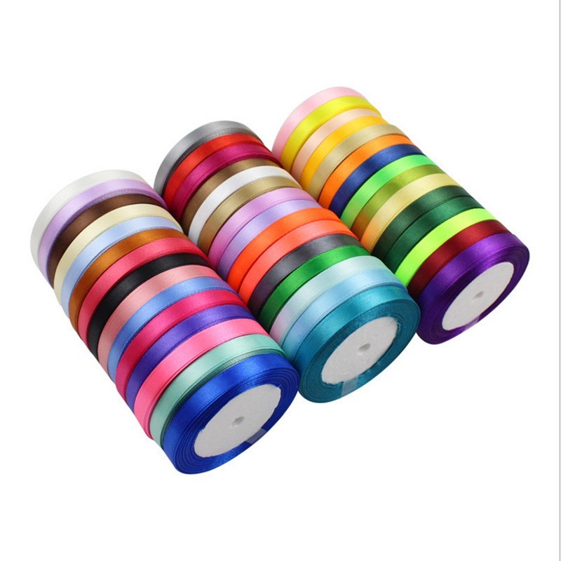Baolant Eco-Friendly Colorful Custom Satin Ribbon 1 CM Polyester Tape for Graduation Lanyard Packing or Gift Wrap Image 2