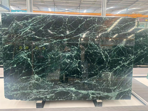 Dalles de marbre vert d'Italie, pierre naturelle, carreaux verts, <span class=keywords><strong>Marmi</strong></span> Verde Alpi Scuro, carreaux muraux en marbre, carreaux de sol pour hôtel - Product Image 3