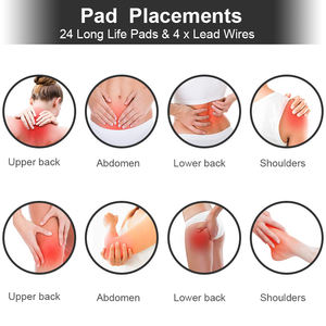 उन्नत डिजिटल दसियों चिकित्सा मशीन-पूर्ण शरीर दर्द चिकित्सा के लिए टचस्क्रीन इंटरफ़ेस के साथ दोहरी चैनल - Product Image 6