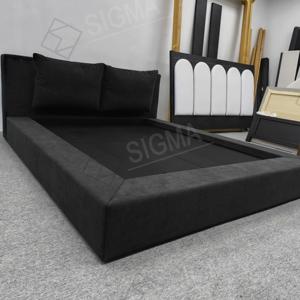 Cama doble de madera maciza superventas precio directo de fábrica almacenamiento ecológico cama <span class=keywords><strong>marital</strong></span> para dormitorio principal - Product Image 1