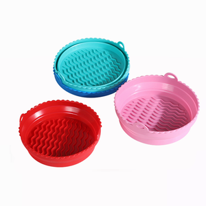 ถาดอบซิลิโคนสำหรับหม้อทอดไร้น้ำมันแบบพับได้ ลดราคาพิเศษ - Product Image 1