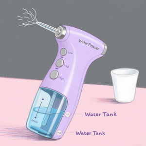 Thiết kế sản phẩm Flosser nước điện và dịch vụ phát triển Thiết kế sản phẩm và dịch vụ sản xuất - Product Image 1