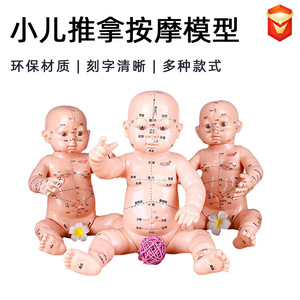 Human Model Pediatric <b>Massage</b> Doll PVC Reusable Teaching Demonstration Acupoint Simulation Training <b>Tool</b> - Product Image 5