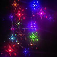 Lunettes de diffraction en forme de cœur en papier, lunettes de diffraction en forme de cœur en carton, lunettes de diffraction en dollars américains