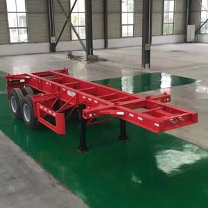 CIMC 40ft 20ft Tri-Axle Container Skeleton Semi <b>Trailer</b> - Product Image 5