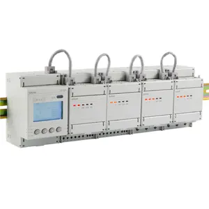 Acrel ADF400L serie medidor de energía multiusuario 3 fases DIN gestión de carga comercial para comunidades, escuelas, empresas, etc.