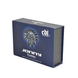 Caja de Joyería Personalizada de Alta Calidad con Cierre Magnético Ecológico, Empaque de Cartón con Papel Dorado para Cosméticos, Laminación Mate - Product Image 1