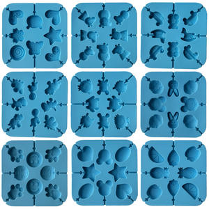 Moule à sucette de dessin animé <span class=keywords><strong>fait</strong></span> <span class=keywords><strong>maison</strong></span> outils de bonbons en Silicone de qualité alimentaire pour broyer le bâton de fromage outils de gâteau créatifs idées <span class=keywords><strong>cadeaux</strong></span> - Product Image 4