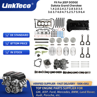 Linkteco Suku Cadang Mesin Mobil Overhaul Set Gasket Kepala Silinder Lengkap untuk Jeep Dodge Chrysler Grand Cherokee 1.4 2.0 2.7 3.6 5.7
