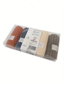 T.I.O. Juego de Toallas de Baño A-ESIA 35x75cm, Algodón Suave, Color Sólido, Rectangulares, Tejidas, para Adultos, Colores Variados - Product Image 1