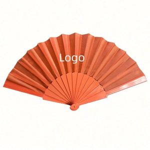 13 <b>Inch</b> Eco-Friendly Bamboo Sublimation Blank Handmade Folding Hand <b>Fan</b> for Summer Beach Wedding Tropical Party - Product Image 1