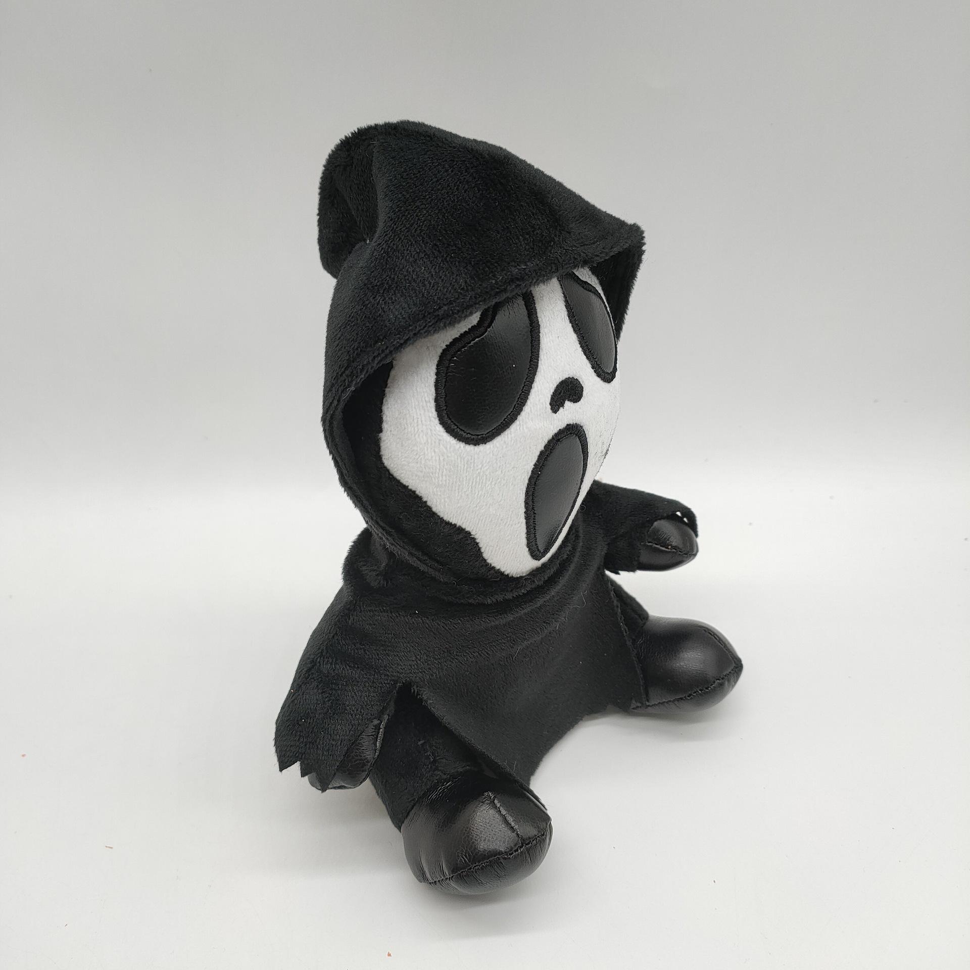 跨界新品鬼脸毛绒死亡娃娃玩偶鬼脸毛绒玩具 - buy plush doll