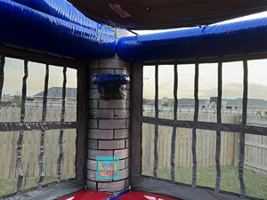 Château gonflable commercial <span class=keywords><strong>de</strong></span> haute qualité avec toboggan, château gonflable à thème voiture <span class=keywords><strong>de</strong></span> <span class=keywords><strong>police</strong></span> pour les fêtes d'enfants - Product Image 6