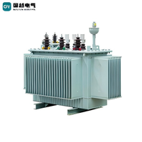 Transformateur triphasé abaisseur 11/15 kV 100/315 kVA 630 kVA 1000 kVA 1600 kVA immergé dans l'huile pour distribution électrique