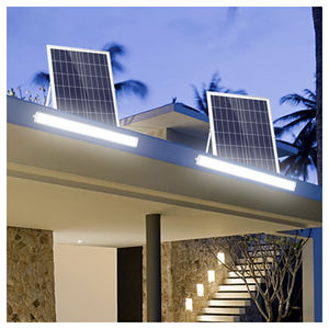 หลอดโคมไฟพลังงานแสงอาทิตย์ LED กลางแจ้งกันน้ำหลอด Ip65พร้อมแผงควบคุมจับเวลาควบคุมระยะไกล - Product Image 4