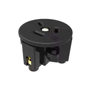 Black SAA Power Outlet Socket Universal Socket Outlet with electric plug with overload switch