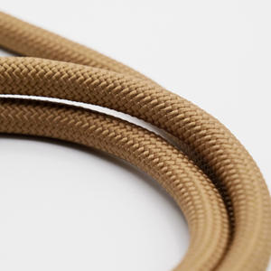 2025 logotipo personalizado y correa de perro de cuero de Color Paracord correa de perro de nailon de lujo con mosquetón giratorio diseñador personalizado - Product Image 4