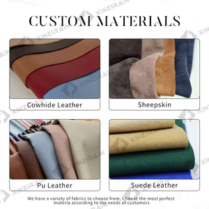 <span class=keywords><strong>Sabots</strong></span> Xinzirain personnalisés avec semelle intermédiaire en liège et latex, construction légère, option cuir végétalien, doublure en peau lainée, design color block - Product Image 5