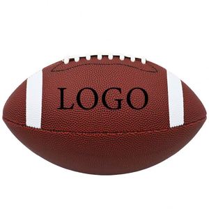 Professional Customizable Logo American-Style No.9 PU Training Rugby Ball Competition Grade Football Wholesale - Product Image 4
