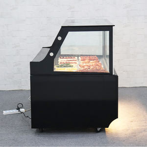 Haute qualité verticale à Angle droit aliments froids Mini réfrigérateur vertical affichage Commercial gâteau réfrigérateur <span class=keywords><strong>vitrine</strong></span> pour Deli boulangerie - Product Image 6