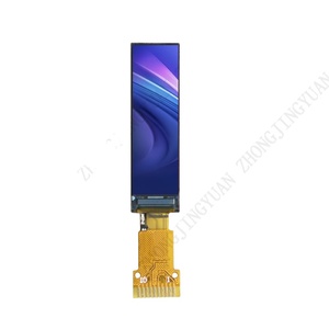 โมดูลจอแสดงผล LCD TFT IPS ขนาด0.99นิ้ว40×160ชิป GC9107อินเทอร์เฟซ SPI 10พินสำหรับอุตสาหกรรมเหมาะสำหรับเครื่องมือและแผงควบคุม IoT CHY - Product Image 3
