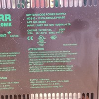 Alimentation électrique MCS10-115/24 prête à être expédiée 85086