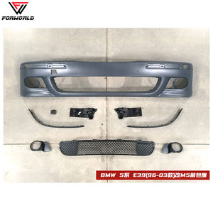 Fw Nhà Máy Phụ Tùng Xe Hơi Phụ Kiện Cơ Thể <span class=keywords><strong>Kit</strong></span> MT Phong Cách Phía Trước Bumper Bodykit Nâng Cấp Hoàn Chỉnh Cho BMW 5 Series <span class=keywords><strong>E39</strong></span> 1996-2003 Để <span class=keywords><strong>M5</strong></span> - Product Image 4