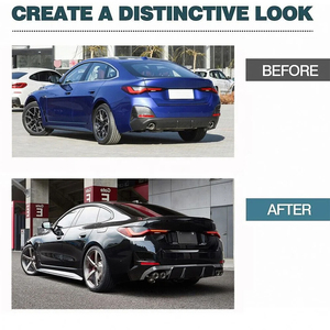 ดิฟฟิวเซอร์หลังคาร์บอนไฟเบอร์ทรง 3 มิติ สำหรับรถยนต์ซีรีส์ 4 รุ่น G26 ปี 2021-2025 - Product Image 6