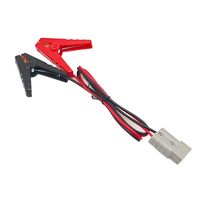Câble de raccordement circulaire personnalisé de haute qualité 50A avec connecteur et pince crocodile pour le chargement de batteries automobiles