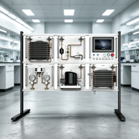 Modulares Basis-Kühlanlagen-Trainingssystem Vertikales Freistehendes Rahmengerät für Berufsbildende HVAC-Kühlanlagen-Lehrvorrichtungen