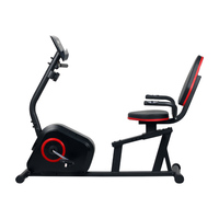 Vélo de fitness couché intérieur révolutionnaire 8 niveaux de confort résistance magnétique expérience d'entraînement de gymnastique ultime pour un usage domestique