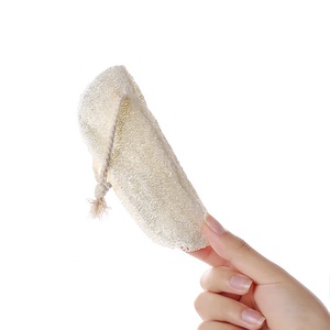 Natural Custom Size Exfoliating Body Sponge Pads <strong>Loofa</strong> /Luffa Bath Loofah With String - Product Image 4