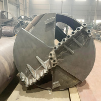 Haute qualité Q345B matériel dents remplaçables usine Direct Double fond sol forage seau 600-3000mm diamètre nouveau