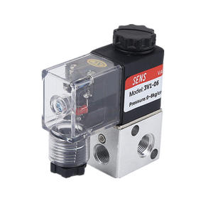 Vanne solénoïde professionnelle série 3V1 3V1-06, stable, 2 positions, 3 voies, composant simple/double électro-pneumatique - Product Image 5