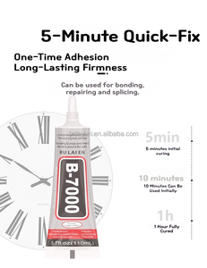 공장 아울렛 B7000 전화 수리 용 투명 액체 접착제 3ml 보석 DIY 목공 포장 건설-아크릴 기반 - Product Image 4