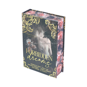 การพิมพ์ที่กำหนดเองหนังสือปกแข็งสีดำและสีขาวหนังสือนวนิยายเผยแพร่นิยายพิมพ์จบหน้าพ่นขอบและฟอยล์บนหน้าปก - Product Image 1