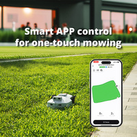 Cortacésped Inalámbrico Autónomo de 24V con Contenedor de Césped, Control por Aplicación, 30 Zonas de Corte, Uso Comercial y Doméstico