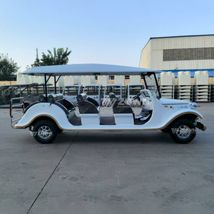 Voiture électrique rétro classique alimentée au lithium 72V, buggy personnalisé avec logo pour club de golf - Product Image 3