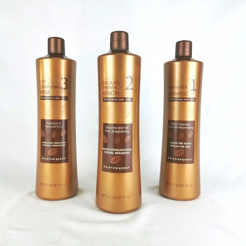 Salon brasilia nische Keratin Haar glättung creme profession elle Protein Shampoo Keratin Haar behandlung Glätte isen